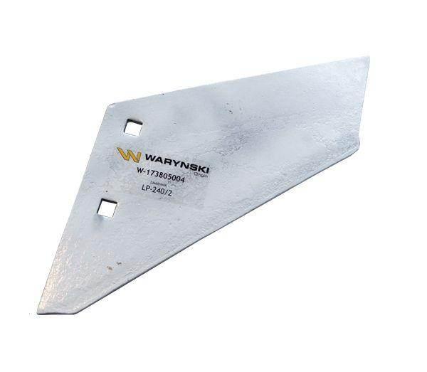 Lemiesz agregatu podorywkowego prawy zastosowanie LP-240/2-otwory Gruber Ko