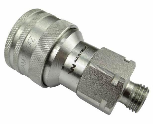 Szybkozłącze hydrauliczne gniazdo M14x1.5 gwint zewnętrzny EURO (9100814G) - zdjęcie 2
