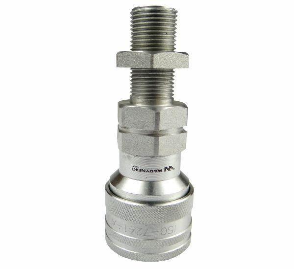 Szybkozłącze hydrauliczne gniazdo long M18x1.5 gwint zewnętrzny EURO (91008 - zdjęcie 4
