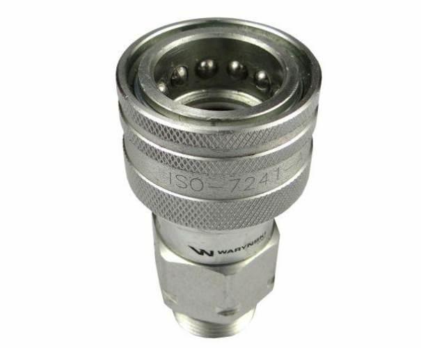 Szybkozłącze hydrauliczne gniazdo M22x1.5 gwint zewnętrzny EURO (9100822G)