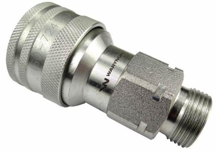 Szybkozłącze hydrauliczne gniazdo M22x1.5 gwint zewnętrzny EURO (9100822G) - zdjęcie 2