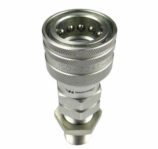 Szybkozłącze hydrauliczne gniazdo long M22x1.5 gwint zewnętrzny EURO (91008 - zdjęcie 5