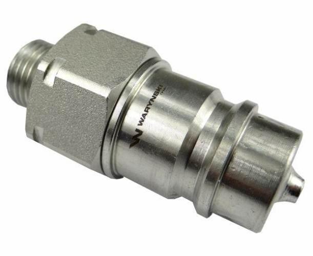 Szybkozłącze hydrauliczne wtyczka M16x1.5 gwint zewnętrzny EURO (9100816W) - zdjęcie 2