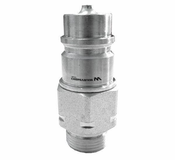 Szybkozłącze hydrauliczne wtyczka M22x1.5 gwint zewnętrzny EURO (9100822W) - zdjęcie 4