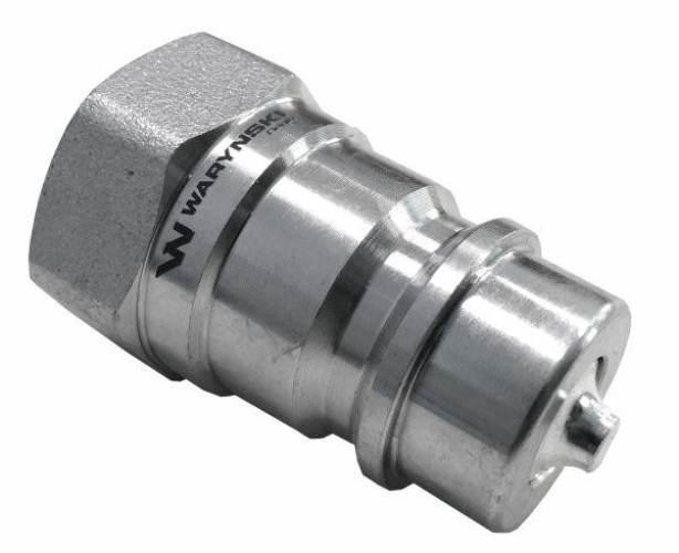 Szybkozłącze hydrauliczne wtyczka G3/8"BSP gwint wewnętrzny ISO 7241-A Wary - zdjęcie 2