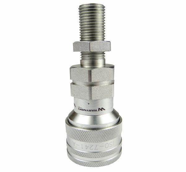 Szybkozłącze hydrauliczne gniazdo long M16x1.5 gwint zewnętrzny EURO (91008 - zdjęcie 3