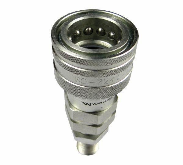 Szybkozłącze hydrauliczne gniazdo long M16x1.5 gwint zewnętrzny EURO (91008 - zdjęcie 4