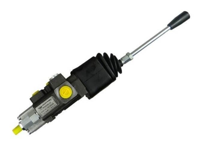 Rozdzielacz hydrauliczny 2-sekcyjny max przepływ 40L z joystickiem Waryński - zdjęcie 4