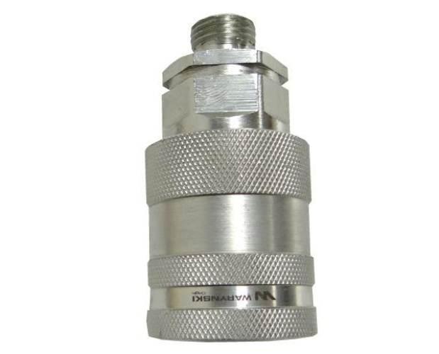 Szybkozłącze hydrauliczne gniazdo M16x1.5 gwint zewnętrzny EURO PUSH-PULL ( - zdjęcie 3