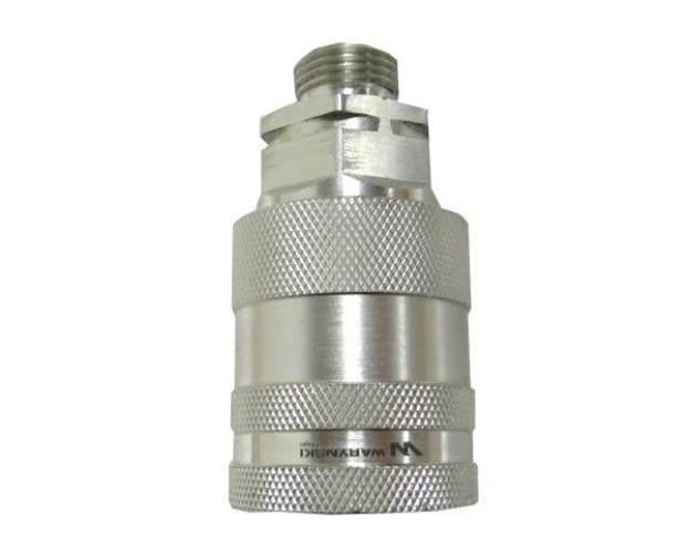 Szybkozłącze hydrauliczne gniazdo M18x1.5 gwint zewnętrzny EURO PUSH-PULL ( - zdjęcie 3