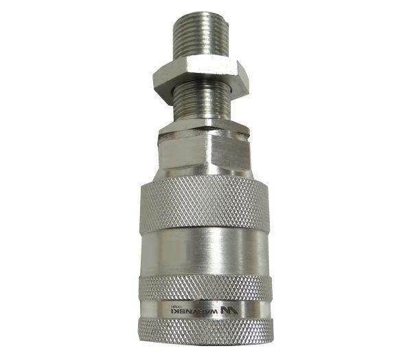 Szybkozłącze hydrauliczne gniazdo long M18x1.5 gwint zewnętrzny EURO PUSH-P - zdjęcie 4