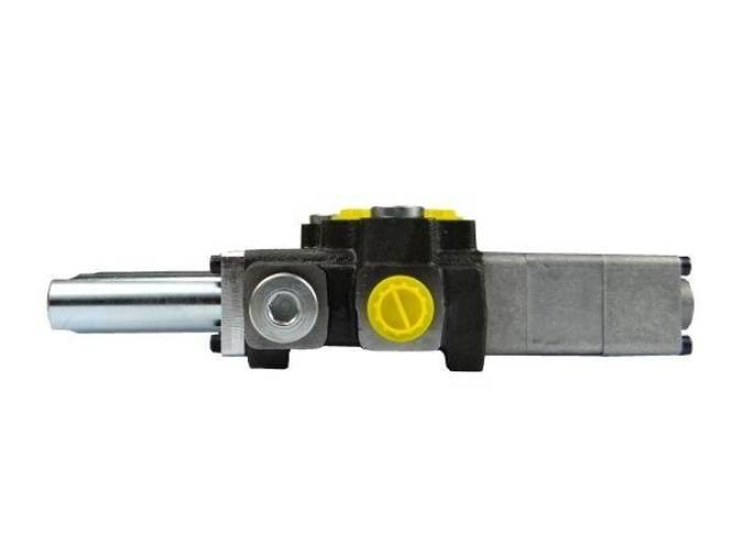 Rozdzielacz hydrauliczny 2-sekcyjny max przepływ 40L 1-sekcja pływająca - s - zdjęcie 4