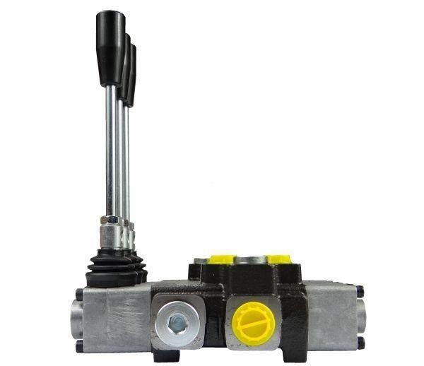 Rozdzielacz hydrauliczny 3-sekcyjny max przepływ 40L Waryński W-ROZ40L/3 - zdjęcie 3
