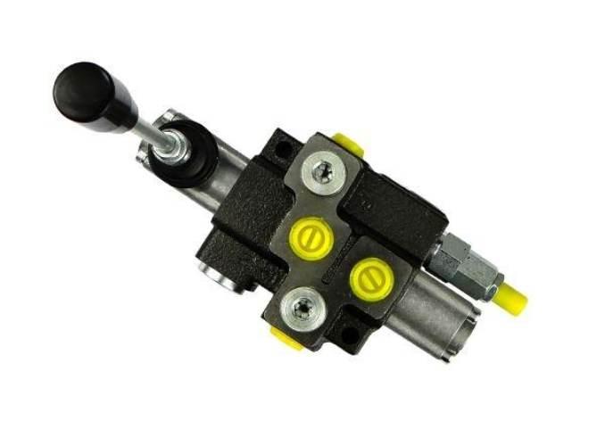 Rozdzielacz hydrauliczny 1-sekcyjny max przepływ 40L Waryński W-ROZ40L/1 - zdjęcie 3