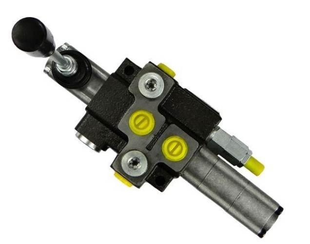 Rozdzielacz hydrauliczny 1-sekcyjny max przepływ 40L z sekcją pływającą War - zdjęcie 2