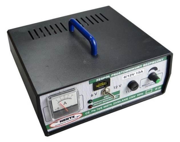 Prostownik 6-12V/15A Hertz ZPB126V15A