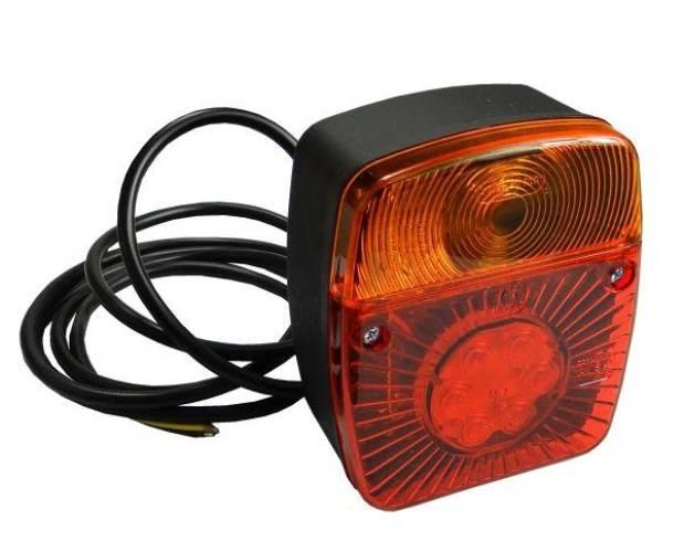 Lampa przyczepki W18U diodowa pozycyjne LED WE18UDZ
