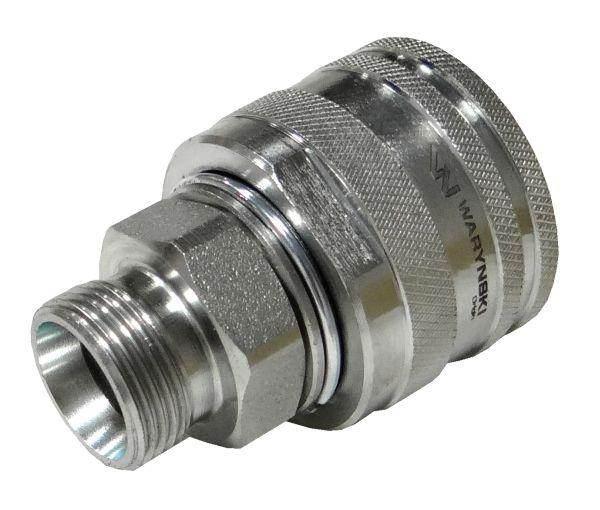Zawór wtyczka M22x1,5 skręcane (50490030) Waryński WRSM22WT