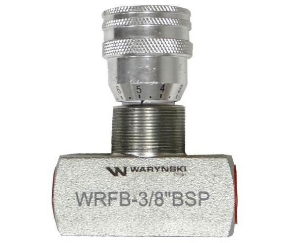Zawór dławiący WRFB 90 3/8"BSP Waryński WRFB-3/8BSP - zdjęcie 3