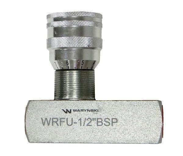 Zawór dławiąco-zwrotny WRFU 90 1/2"BSP Waryński WRFU-1/2BSP - zdjęcie 2