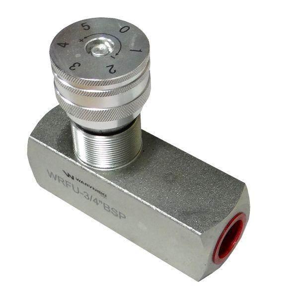 Zawór dławiąco-zwrotny WRFU 90 3/4"BSP Waryński WRFU-3/4BSP