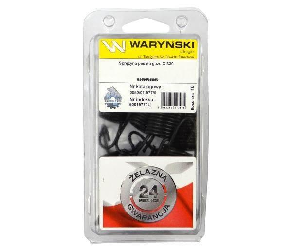 Sprężyna pedału gazu C-330 ORYGINAŁ URSUS 10szt 50019770U - zdjęcie 3