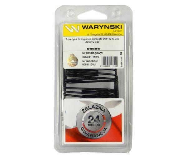 Sprężyna dźwigienek sprzęgła 951112 C-330 Zetor C-360 ORYGINAŁ URSUS 10szt - zdjęcie 3