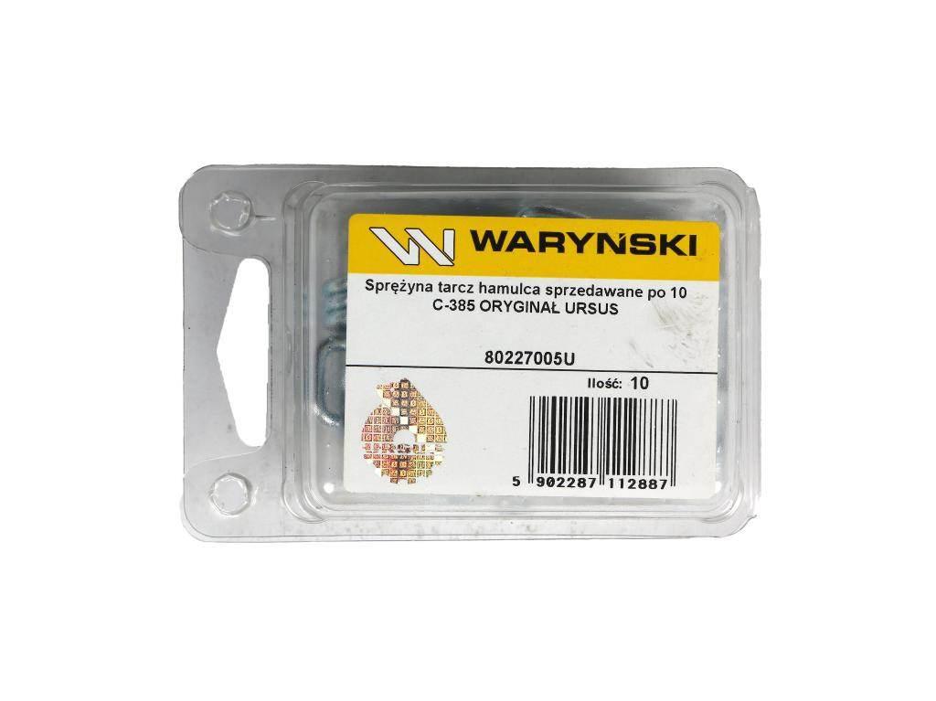 Sprężyna tarcz hamulca C-385 ORYGINAŁ URSUS 10szt 80227005U - zdjęcie 2