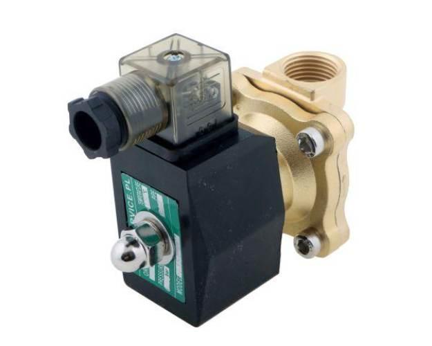 Elektrozawór 2N15 1/2" 24V DC NC (normalnie zamknięty) EPDM komplet z cewką - zdjęcie 2