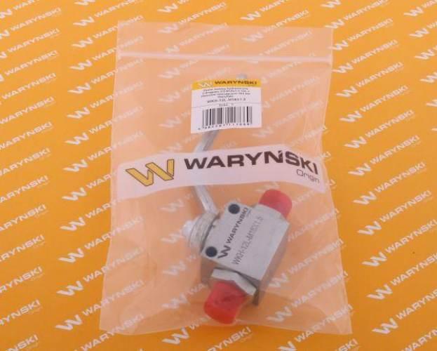 Zawór kulowy hydrauliczny 2-drogowy 2/2 M18x1.5 12L z otworami mocującymi 5 - zdjęcie 2