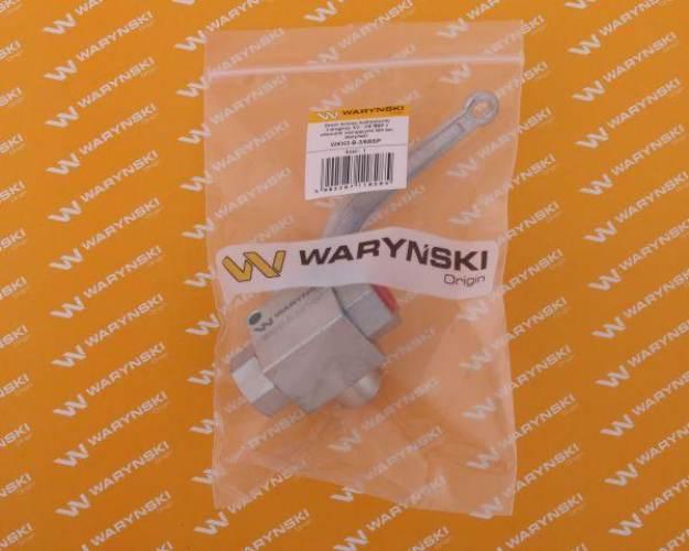 Zawór kulowy hydrauliczny 3-drogowy 3/2 - 3/8"BSP z otworami mocującymi 500 - zdjęcie 5