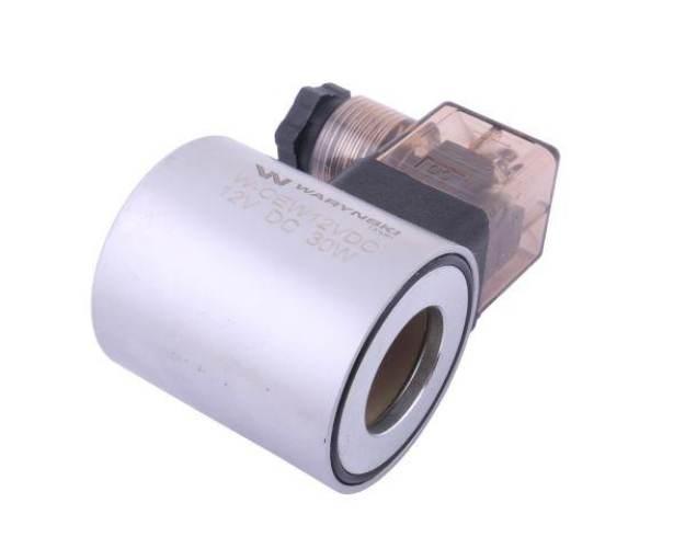 Cewka dzielnika elektrozaworu W-E38DVS6/2. W-E12DVS6/2 12V DC 30W Waryński - zdjęcie 5