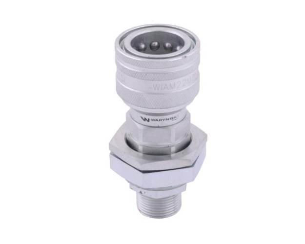 Szybkozłącze hydrauliczne gniazdo long M22x1.5 gwint zewnętrzny EURO (Adapt - zdjęcie 6