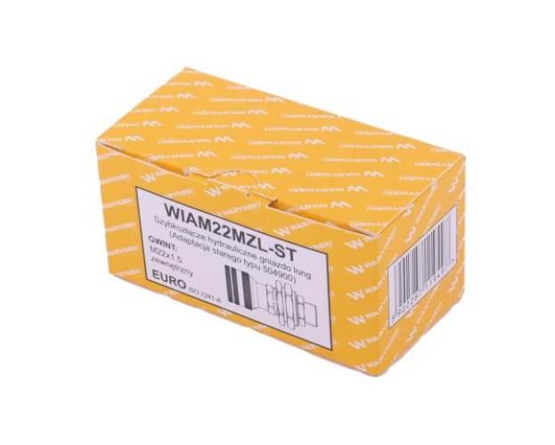Szybkozłącze hydrauliczne gniazdo long M22x1.5 gwint zewnętrzny EURO (Adapt - zdjęcie 8