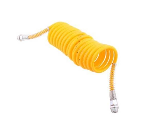 Przewód spiralny M-16x1.5 4.5m żółty POLMO 5016028016SZP