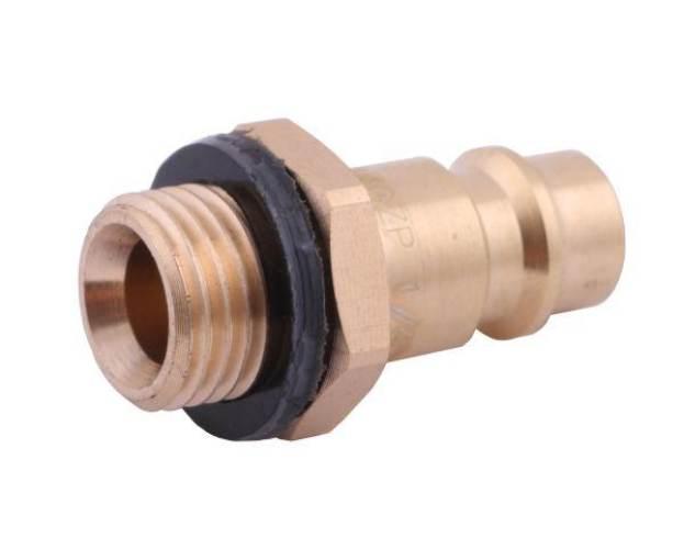 Szybkozłącze pneumatyczne P26 NW7.2 wtyczka 1/4"BSP gwint zewnętrzny POLMO