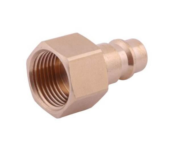 Szybkozłącze pneumatyczne P26 NW7.2 wtyczka 3/8"BSP gwint wewnętrzny POLMO