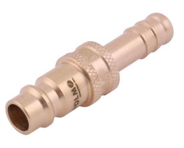 Szybkozłącze pneumatyczne P26 NW7.2 wtyczka pod wąż DN08mm POLMO 5szt