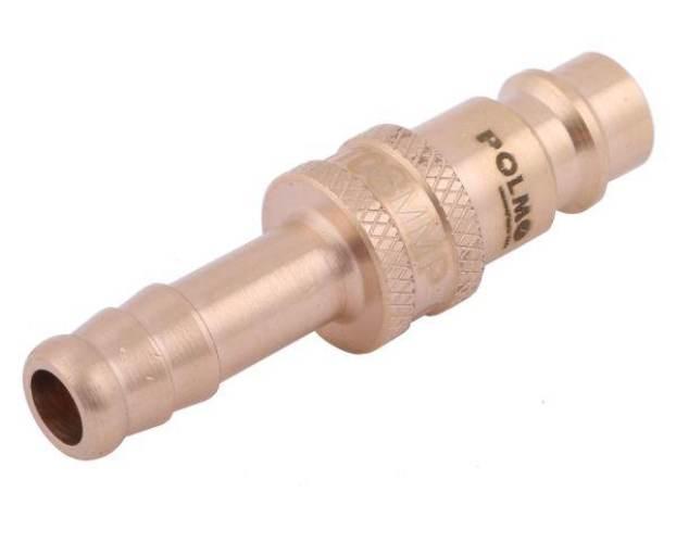 Szybkozłącze pneumatyczne P26 NW7.2 wtyczka pod wąż DN08mm POLMO 5szt - zdjęcie 3
