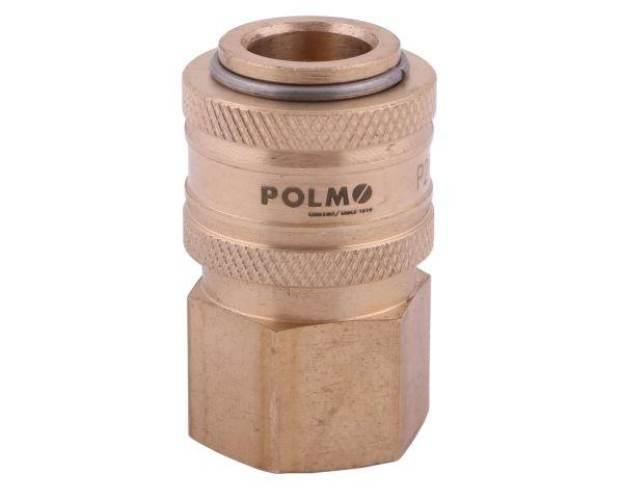 Szybkozłącze pneumatyczne P26 NW7.2 gniazdo 1/4"BSP gwint wewnętrzny POLMO - zdjęcie 3