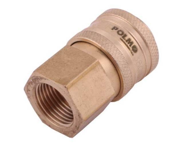Szybkozłącze pneumatyczne P26 NW7.2 gniazdo 3/8"BSP gwint wewnętrzny POLMO