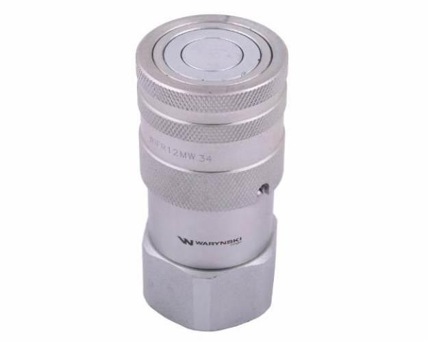Szybkozłącze hydrauliczne suchoodcinające (rozmiar 1/2) gniazdo G3/4"BSP gw