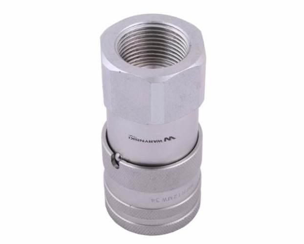 Szybkozłącze hydrauliczne suchoodcinające (rozmiar 1/2) gniazdo G3/4"BSP gw - zdjęcie 4