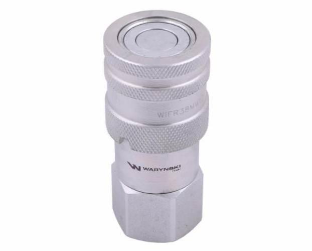 Szybkozłącze hydrauliczne suchoodcinające (rozmiar 3/8) gniazdo G1/2"BSP gw - zdjęcie 4