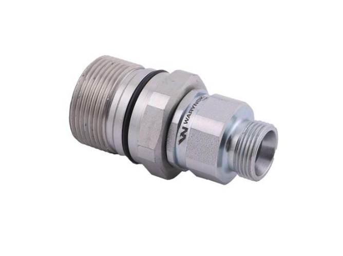Szybkozłącze hydrauliczne skręcane gniazdo M22x1.5 gwint zewnętrzny 300bar - zdjęcie 3