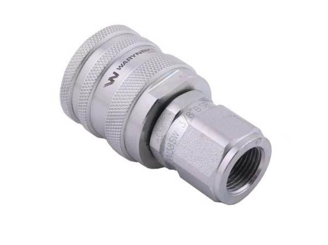Szybkozłącze hydrauliczne skręcane wtyczka G3/8"BSP gwint wewnętrzny 300bar - zdjęcie 3