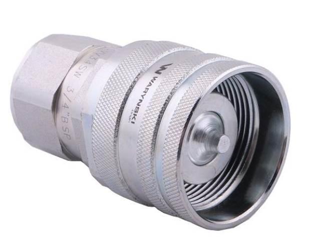Szybkozłącze hydrauliczne skręcane wtyczka G3/4"BSP gwint wewnętrzny 250bar - zdjęcie 3