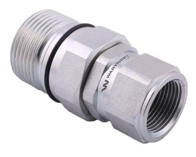Szybkozłącze hydrauliczne skręcane gniazdo G1"BSP gwint wewnętrzny 250bar W