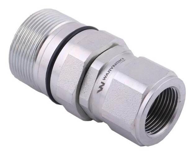 Szybkozłącze hydrauliczne skręcane gniazdo G3/4"BSP gwint wewnętrzny 250bar