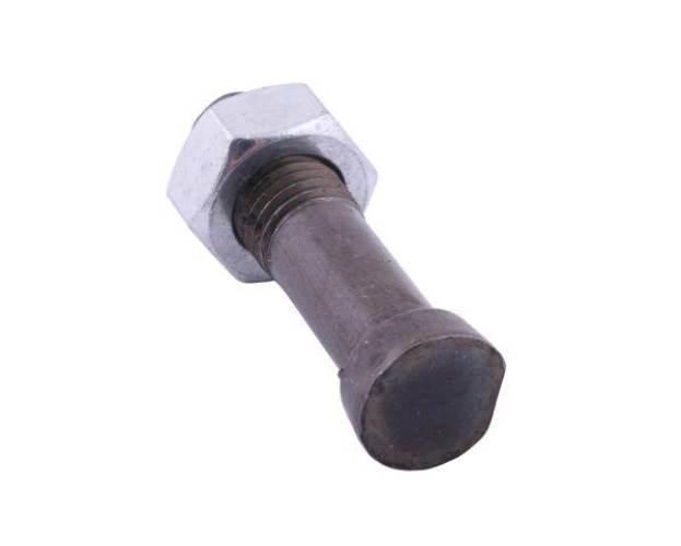 Śruba kpl. płużna oval z jednej strony ścięta M16x65 mm kl.12.9 Kverneland
